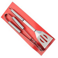 2 Piece Stainless Steel BBQ Tools